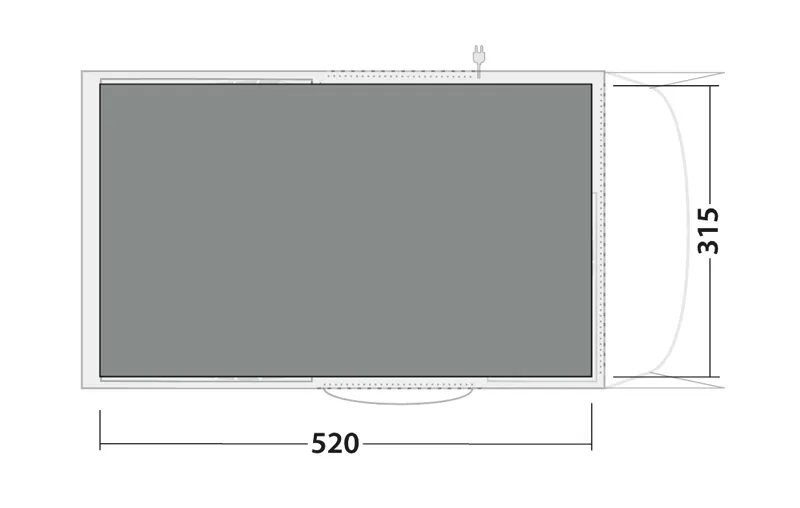 Robens Eagle Rock 6+2XP Footprint-1